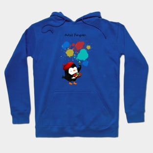 Artist Penguin Hoodie